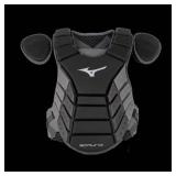 Mizuno Samurai Baseball Chest Protector 16   Size No Size  Black-Grey (9091) - Retail: $150