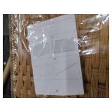 Foldable wicker storage basket size approximately 31x 19 in -
