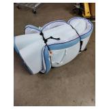 Orko tex portable travel cot approximately 79x75x3 in -