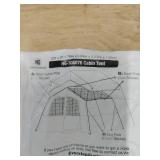 Hikergarden 10x8ft Cabin Tent with Setup Instructions - Retail: $89