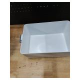 Home Medicine Cabinet Box Medicine Storage Large Box with Weekly Pill Organizer 34 x 22 x 25. 5 cm, Portable with Leather Handle -