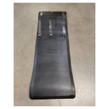 ComfiLife Black yoga mat approximately 67 in x 24 in -