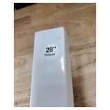 A 28-inch Wiper Blade Pair with 12mm J-Hook - Retail: $15
