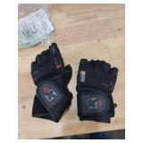 skott Evo 2 Weightlifting Gloves with Integrated Wrist Wrap Support-Double Stitching for Extra Durability-Get Ripped with The Best Body Building Fitness and Exercise Accessories - Retail: $28