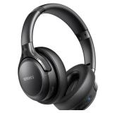 BERIBES Bluetooth Headphones Over Ear, 65H Playtime and 6 EQ Music Modes Wireless Headphones with Microphone, HiFi Stereo Foldable Lightweight Headset, Deep Bass for Home Office Cellphone PC Ect. - Re