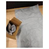 Light Grey Outdoor Pillow Case Cover 30x50"