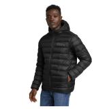 Eddie Bauer Menfts CirrusLite Down Hooded Jacket, Black Recycled, Large Regular - Retail: $149