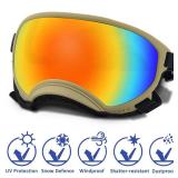Medium Dog Sunglasses with Adjustable Strap UV Protection, Winproof Dog Puppy Sunglasses, Suitable for Medium Dog Pet Glasses, Dogs Eyes Protection,Soft Dog Goggles - Retail: $34
