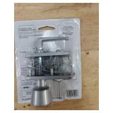 Prime-Line K 5000 Tulip Knob Latch, 1-34 In. Mounting Holes, Aluminum (1 Set) - Retail: $13