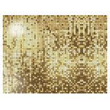 Withu Gold Flash Square Backdrop for Photography Shining Golden Sequins Shimmer Wall Decorations Banner Wedding Birthday Prom Anniversary Festival Party Background 7x5ft - Retail: $12