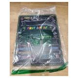 First and Last Day of School Board Sign with 5 Liquid Chalks, Fabmaker 11.8\x9.4\in Back to School Sign Boards, Erasable Density Board, Double-Sided 1st Day of Schools Kindergarten Preschool Supplies 