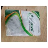 Welnove Hammer Toe Crests Straightener 4 Pcs Gel Toe Support Pads Cushion Relief for Overlapping-Curled-Hammer-Claw Toes, 3 Loop Design, White - Retail: $10