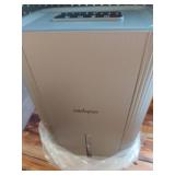 Aerbyon Dehumidifiers for Home 95 OZ Water Tank(1000 sq. ft) Dehumidifier for Bathroom with Auto Shut Off,7 Colors Light, Quiet Sleep Mode Dehumidifier for Bedroom, Basement, RV, Closet - Retail: $58