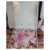 K KUMEED 12 PCS Artificial Flowers Hanging Decorations,11.5FT Spring Flower Garland with Hooks Hanging Flowers for Decoration for Wedding Party Background Birthday Baby Shower Home - Retail: $41