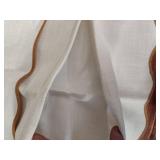 Vintage Scalloped Edge pillow cases - Retail: $45