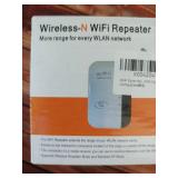 Wireless-N WiFi Repeater Signal Booster - Retail: $15