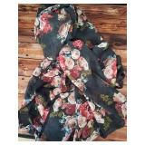 Hibluco Kimono for Women Beach Cover Up Chiffon Cardigan Floral Tops Loose Capes - Retail: $1,386