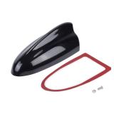 VekAuto Shark Fin Antenna Cover, AMFM Signal Roof Aerial Universal for Car Auto SUV Truck Offroad ABS Material with Adhesive Base Pearlescent Black - Retail: $22
