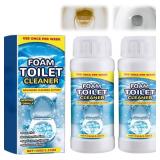 LSROUMEL Foam Toilet Cleaner, 2025 New Powerful Toilet Bowl Cleaner, Advanced Bathroom Cleaner for Home, Powerful Instant Bowl Cleaners for Toilets Squatting Pans (2PCS) - Retail: $9