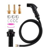 Hygie Rinse Universal Kitchen Sink Faucet Sprayer Head Attachment Compatible with Moen Faucet Sprayer Replacement, Kitchen Sink Side Sprayer with Braided HoseHolder, Oil Rubbed Bronze - Retail: $22
