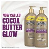 Gold Bond Cocoa Butter Glow Daily Hydrating Lotion with Shea Butter, Cocoa Butter and Coconut Oil, Exfoliating Moisturizer for Dry Skin, 24 oz. - Retail: $11