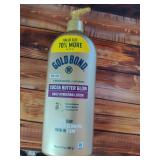 Gold Bond Cocoa Butter Glow Daily Hydrating Lotion with Shea Butter, Cocoa Butter and Coconut Oil, Exfoliating Moisturizer for Dry Skin, 24 oz. - Retail: $11