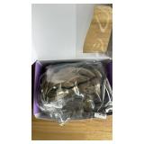 KooKaStyle Invisible Wire Hair Extensions with Transparent Wire Adjustable Size 4 Secure Clips Long Wavy Secret Hairpiece (24 Inch,Dark Ash Blonde mix Light Blonde Highlights) - Retail: $19