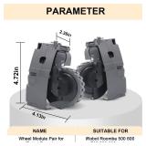 Coodss Left and Right Drive Wheel Module Pair compatible with iROBOT Roomba 500 600 700 800 900 Series Vacuum Cleaner Replacement Parts Accessories - Retail: $44