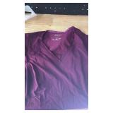 Cherokee iFlex Scrub Top, Magenta, Small -