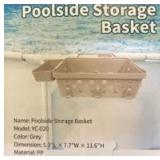 Grey Poolside Storage Basket YC-020 - 2Pk - Retail: $15