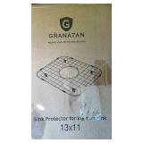 Granatan 13x11 Kitchen Sink Bottom Grid Protector - Retail: $25