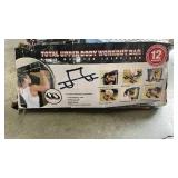 Total Upper Body Workout Bar - Doorway Exercise Equipment - Retail: $25