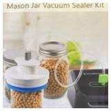 FoodSaver Mason Jar Vacuum Sealer Kit - Retail: $15