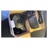 Newpol Inflatable Bed Pump, Electric Air Pump(100 GallonMin) for Air Mattress Beds, Inflatable Swimming Pools, Swimming Ring?AC110-240VDC12V? - Retail: $13