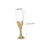 12Pcs Goblet Shape Candy Holder Clear Reusable Candy Boxes for Parties Weddings and Festivals Elegant Candy Container for Banquet Favors and Treats - Retail: $18