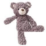 Mary Meyer Putty Bear Small Teddy Bear Soft Toy, Grey - Retail: $17