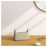 Verdusa Womenfts Straw Woven Shoulder Bag Tote Handbag Summer Beach Purse Beige one-size - Retail: $29