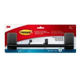 Command Hand Towel Bar Matte Black with Water Resistant Command Strips, Bathroom Décor, 9 in Bar Length Holds up to 3 lbs, Size: 30 cm L x 4.7 cm W x 7.7 cm H  3.07 in (H) x 11.75 in (L) - Retail: $1