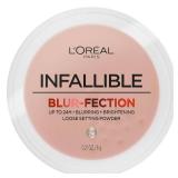 LftOreal Paris Infallible Blur-fection Longwear Loose Setting Powder, Blurring Face Powder With Up to 24HRs of Wear, Translucent Medium Deep, 1 Kit - Retail: $13