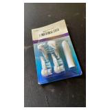 4 Pcs Tooth Brush Heads with Soft Bristles | Compatible with Oral-B 3733 4732 4734 Models  Dual Cleaning Action, Snap-On Design for Daily Oral Care and Gentle Cleaning - Retail: $10