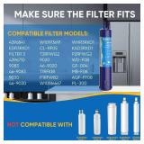PUREPLUS Compatible with 4396841, 4396710, Everydrop® Filter 3, EDR3RXD1, 46-9083, 46-9030, 9030, 9083, Refrigerator Water Filter, 2Pack - Retail: $23