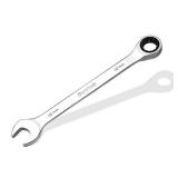 DURATECH 10mm Ratcheting Combination Wrench, SAE, 72-Tooth, 12-Point, CR-V Constructed with Mirror Polish - Retail: $8