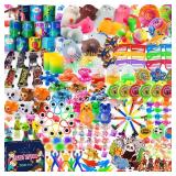 300 PCS Party Favor for Kids Goodie Bags Stuffers, Prize Box Toys for Kids Classroom Bulk, Small Fidget Toys Pinata Fillers, Treasure Chest for Students Rewards, Carnival Prizes, Birthday Gifts - Reta