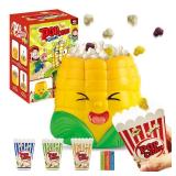 LAFALA Kids Board Games for Family Night Party Games Who gets Most Popcorn Board Game for Adults and Kids 8-12, 2-4 Players,Halloween Christmas Party Game - Retail: $27