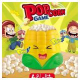LAFALA Kids Board Games for Family Night Party Games Who gets Most Popcorn Board Game for Adults and Kids 8-12, 2-4 Players,Halloween Christmas Party Game - Retail: $27
