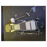 Single Bass Drum Pedal, Kick Drum Pedal for Drum Set Instrument, Single-Chain Drum Foot Pedal for Beginner and Pro Drummers - Retail: $19