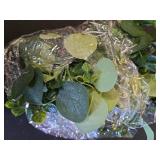 Dolicer 2 Packs 6FT Artificial Eucalyptus Garland, Faux Greenery Garland Hanging Fake Silver Dollar Eucalyptus Leaves Vines for Wedding Backdrop Arch Table Wall Party Home Decor - Retail: $17
