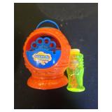 Bubbletastic Bacon Bubble Machine for Dogs - with Free 8oz. Bottle of Bacon Bubbles! EMPTY BUBBLES - Retail: $36
