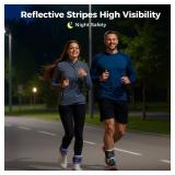 Sportneer Ankle and Wrist Weights with Reflective Straps for Women, Men and Kids  1234510 lb Weighted Weights for Strength Training, Walking, Running, Pilates, Physical Therapy, Leg and Arm Workouts