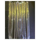 IFELS Heavy Duty Curtain Rods for Windows 66 to 120 Inch, 1 Inch Bronze Window Curtain Rod for Bedroom, Living Room, Outdoor, Adjustable Easy Install Long Modern Curtains Rods(A1,Bronze,30\-120\in) - 